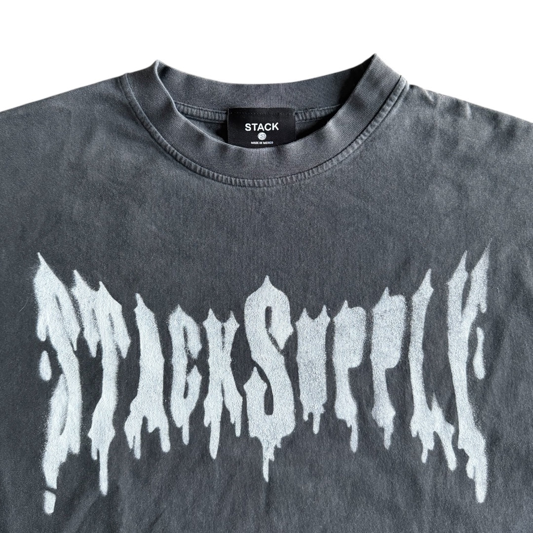 VINTAGE GREY SMOKE TEE
