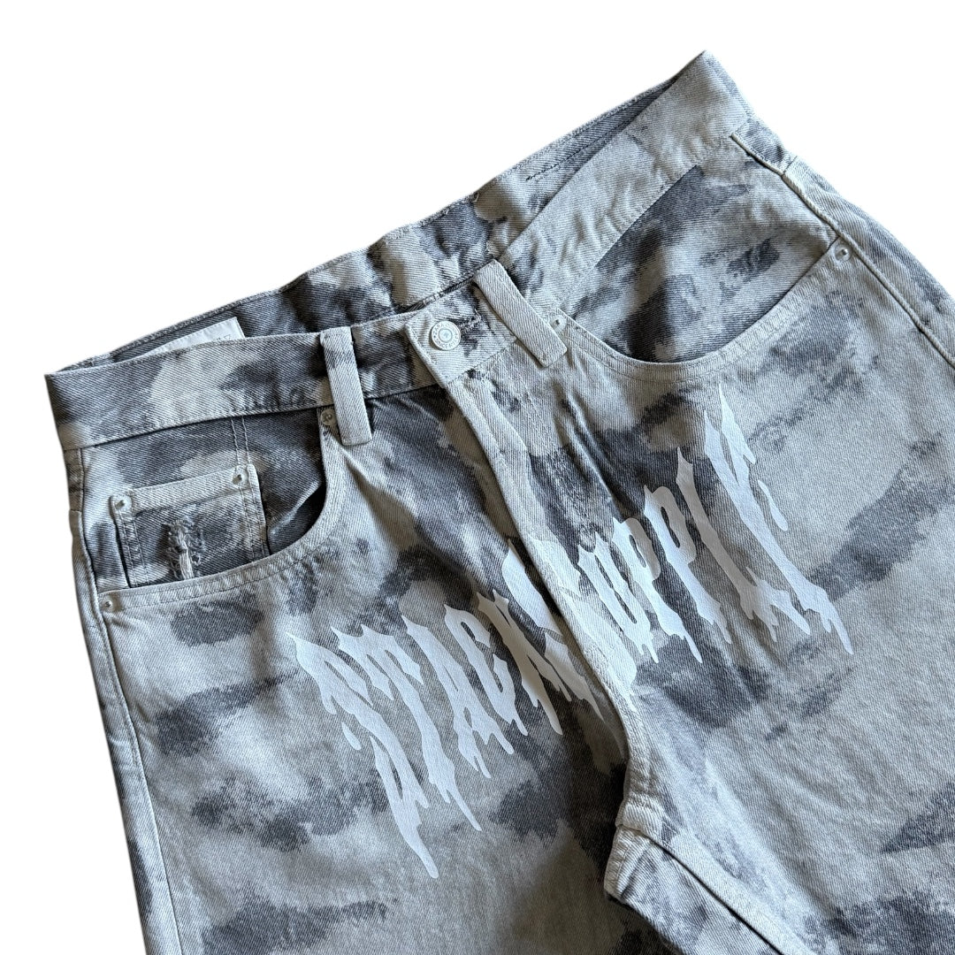 BLEACH BURN JORTS