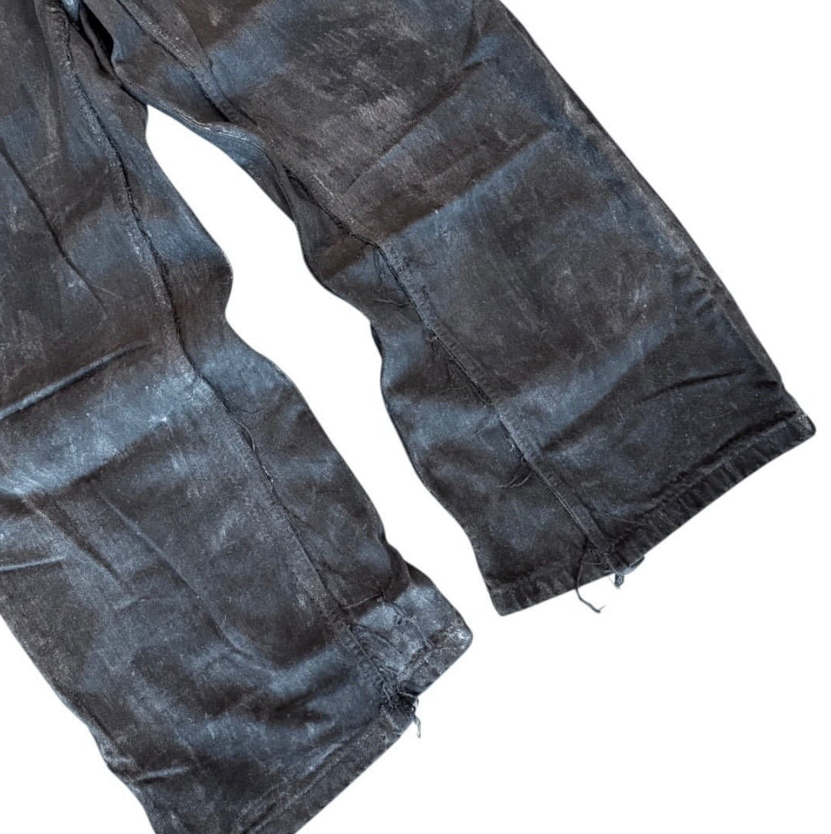 DEATH STAIN WAXED DENIM