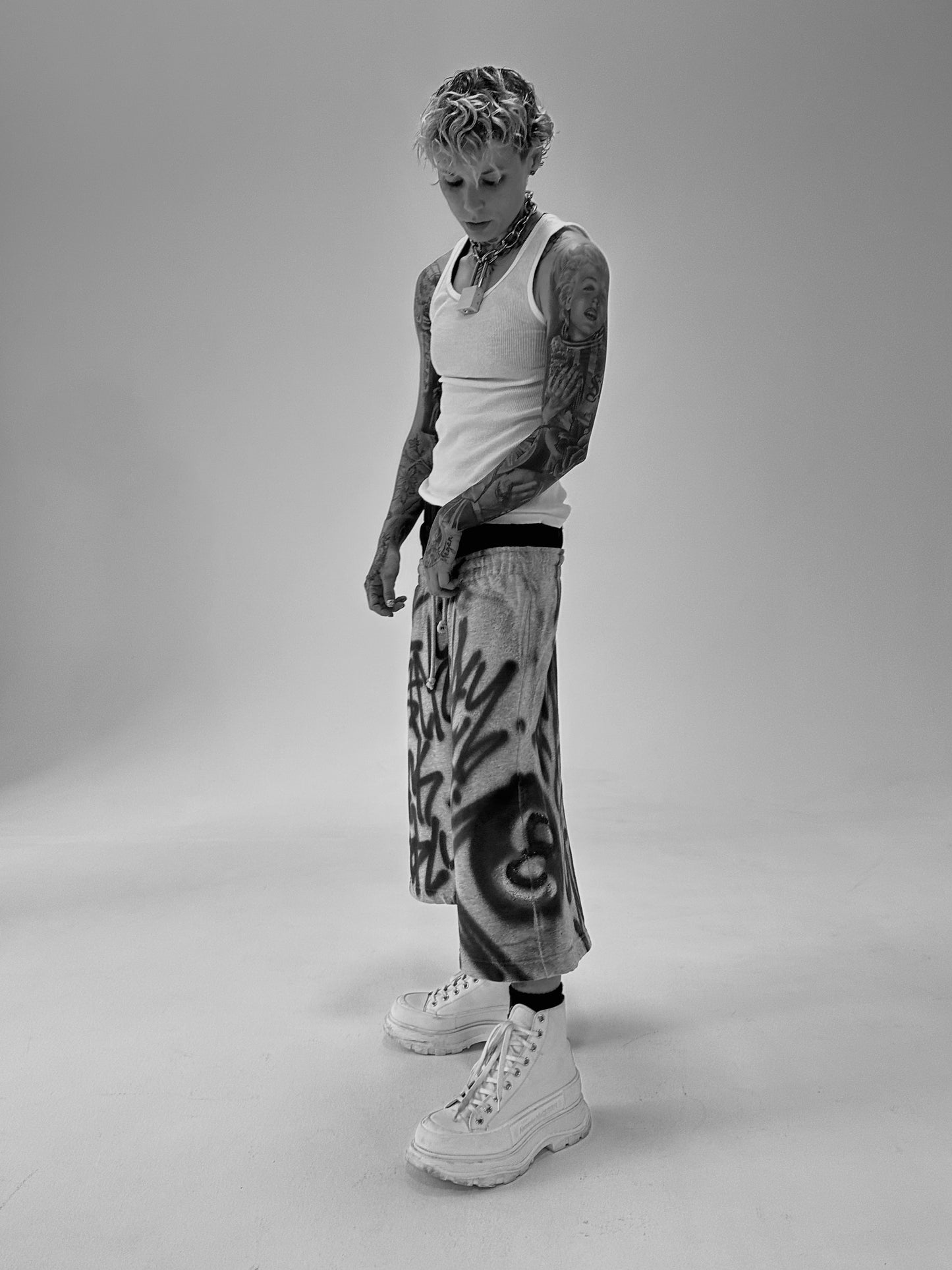 BAGGY BOYFRIEND SWEAT-SHORTS