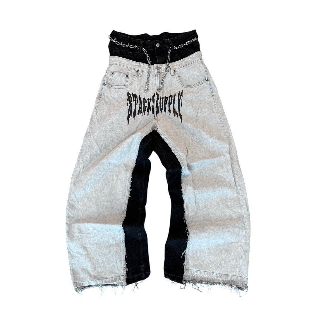 GRAVE WASH DENIM