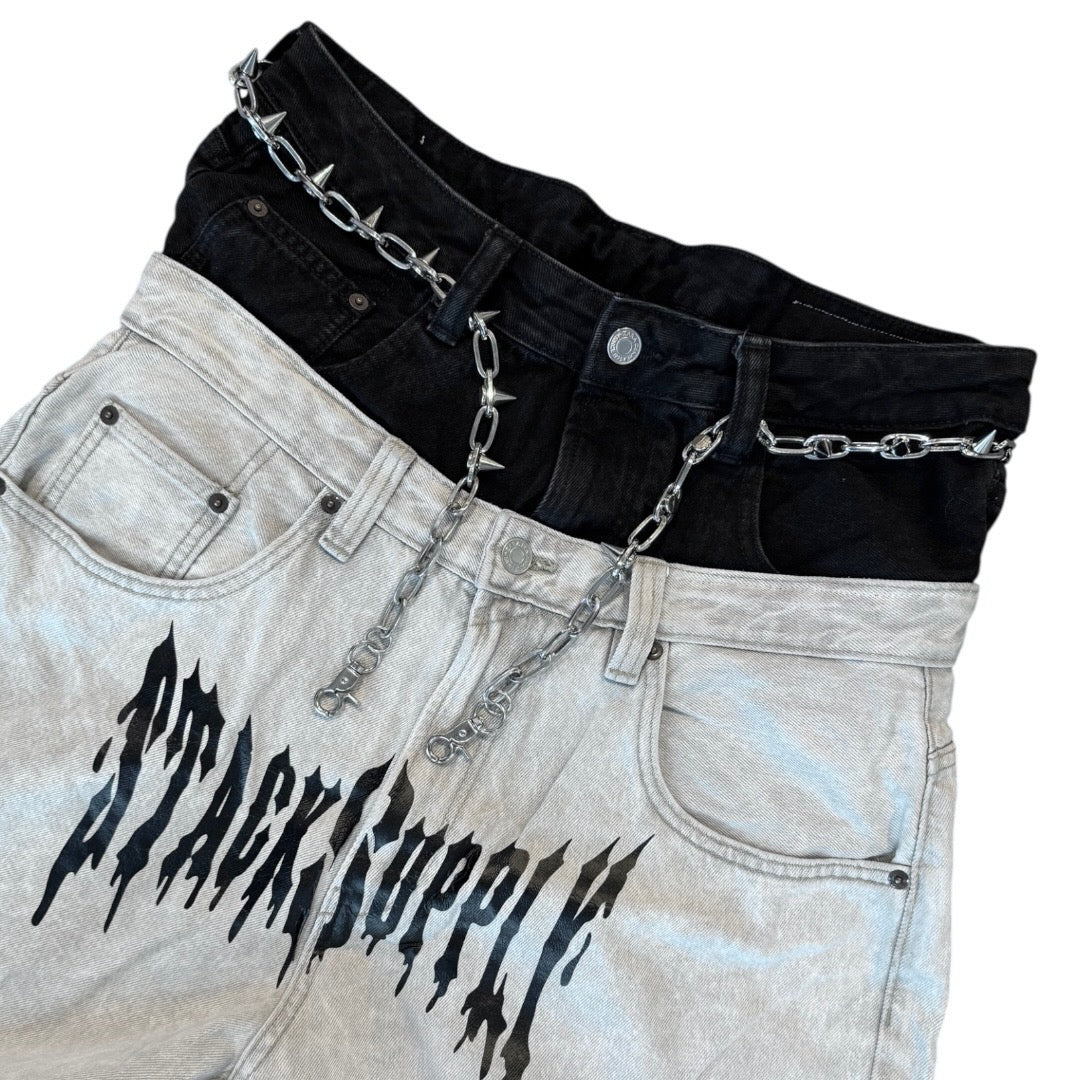 GRAVE WASH DENIM