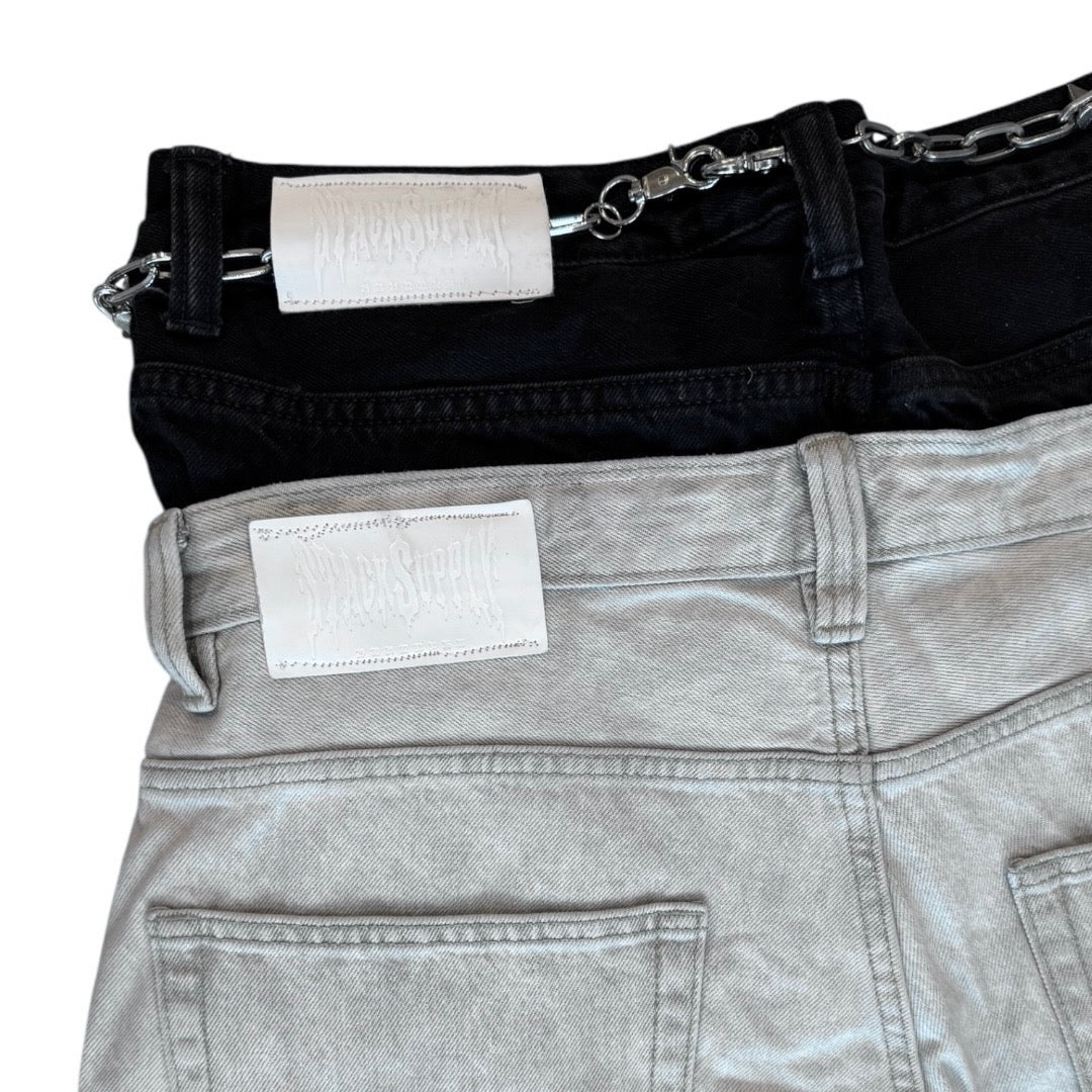 GRAVE WASH DENIM