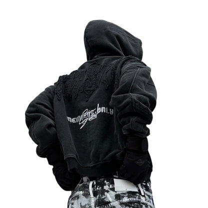 STONE WASH MEMBERS ONLY ZIPUP