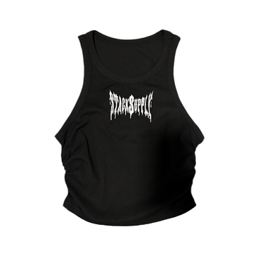 BLACK WOMENS LOGO TEE