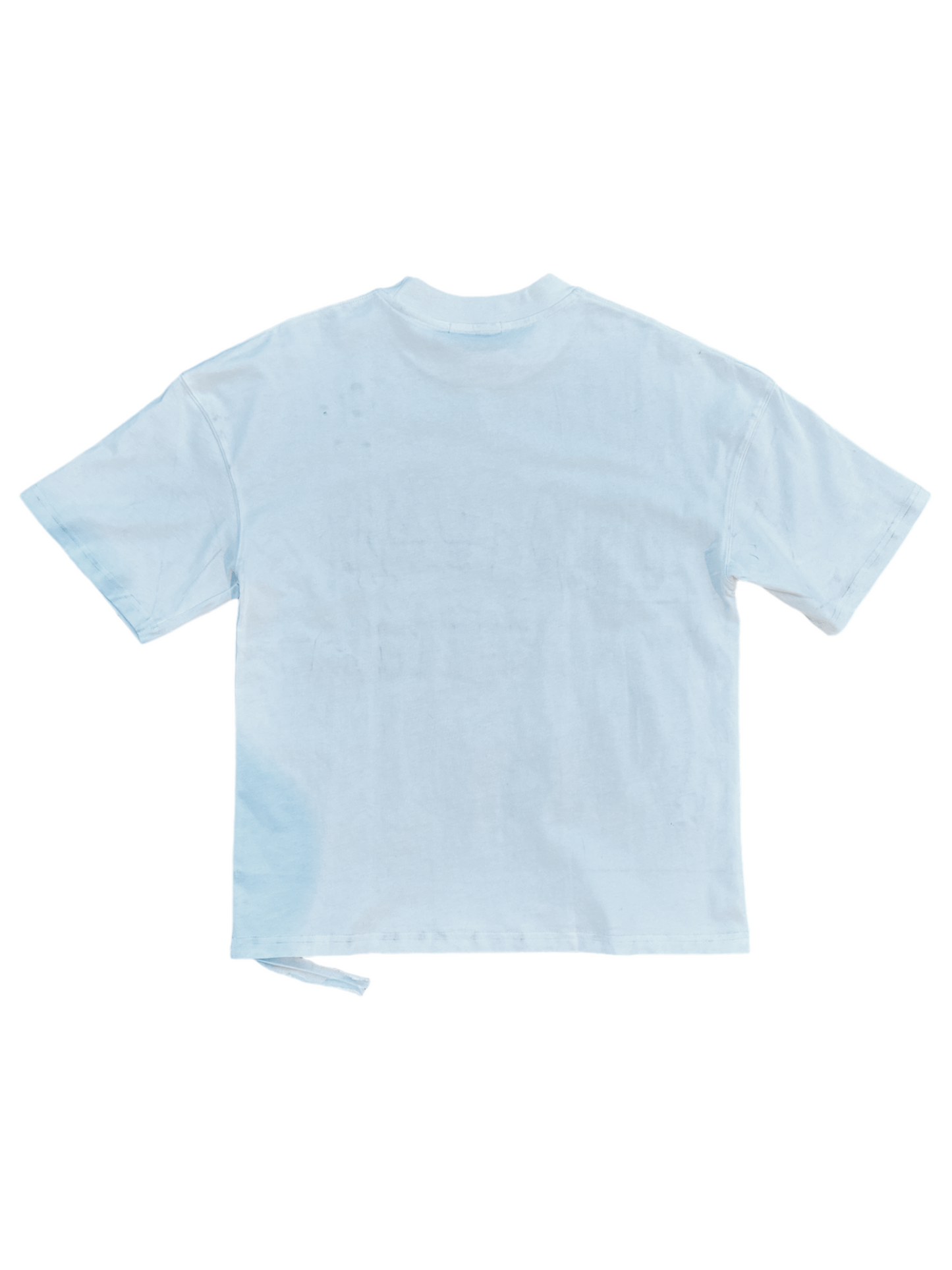 DISTRESSED WHITE HELLBOY TEE