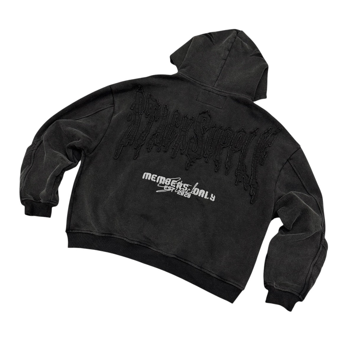 STONE WASH MEMBERS ONLY ZIPUP