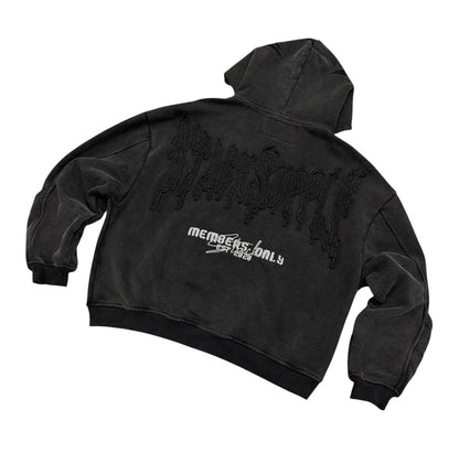 STONE WASH MEMBERS ONLY ZIPUP