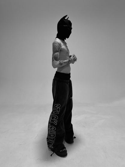 STONE WASH BOXER SWEATS