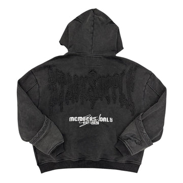 STONE WASH MEMBERS ONLY ZIPUP