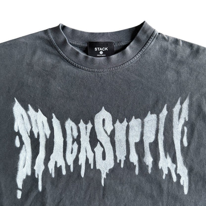 VINTAGE GREY SMOKE TEE