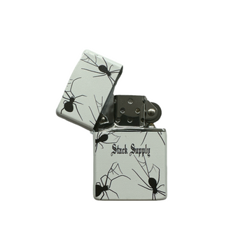 BLACK SPIDER ZIPPO LIGHTER
