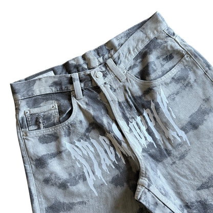 BLEACH BURN JORTS