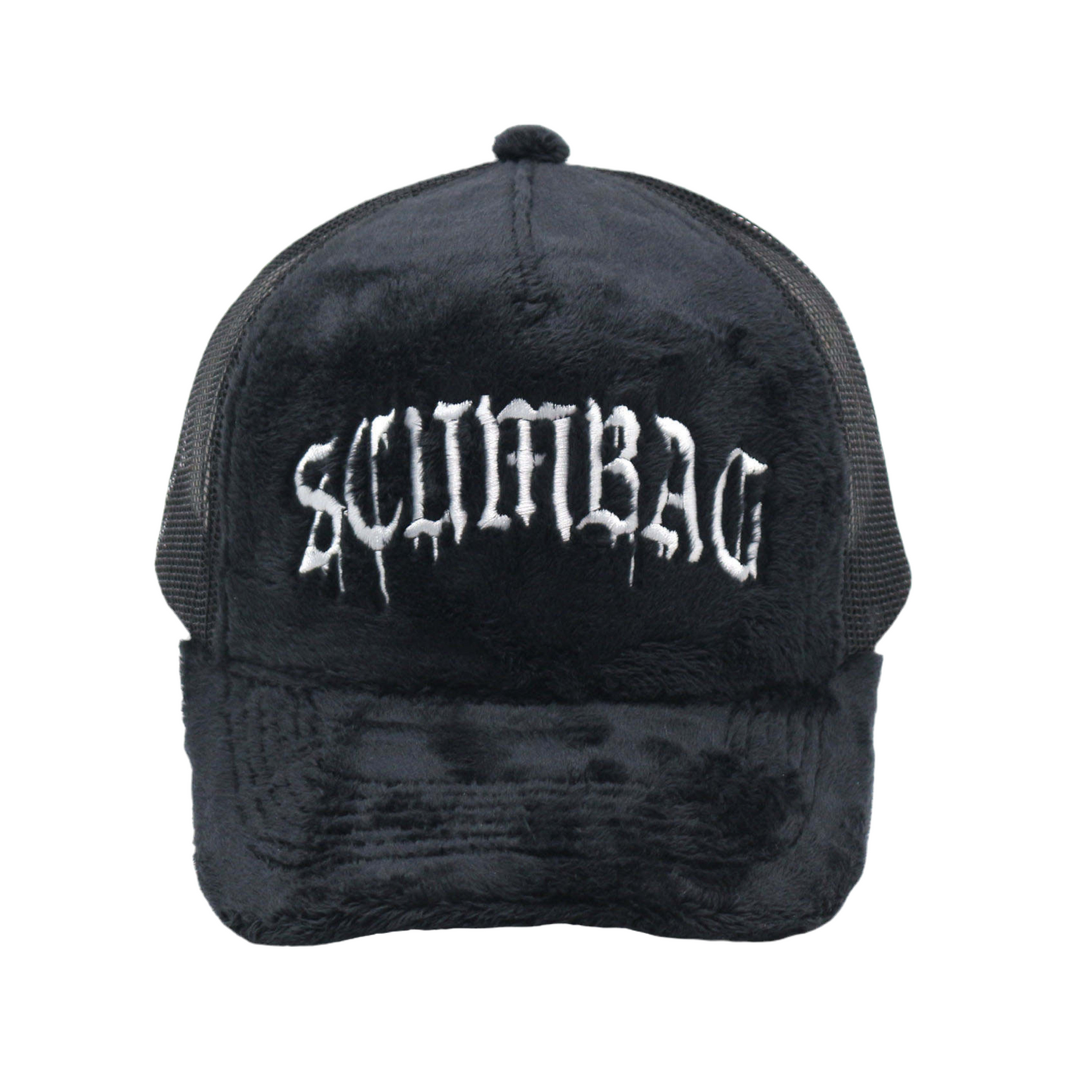 BLACK SCUMBAG TRUCKER HAT