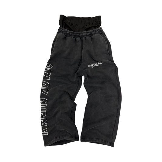 STONE WASH BOXER SWEATS