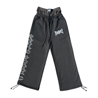 BLACK EDGY BOXER SWEATS