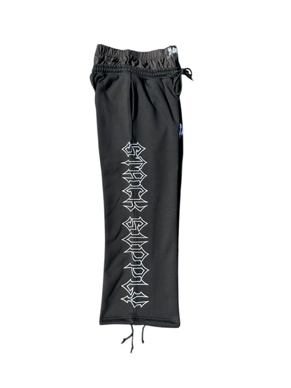 BLACK EDGY BOXER SWEATS