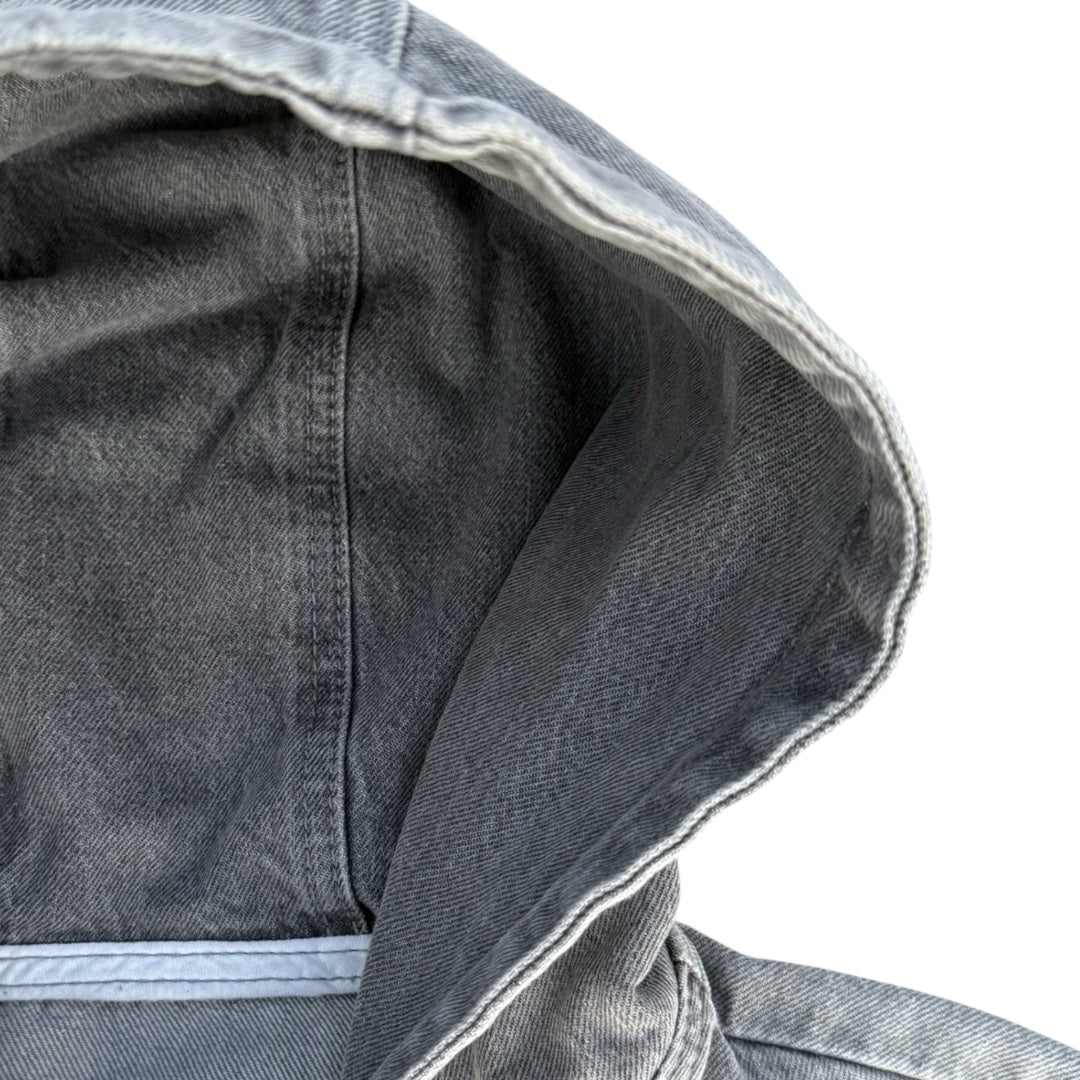 GREY WASHED COMPLEXCON EXCLUSIVE DENIM ZIPUP