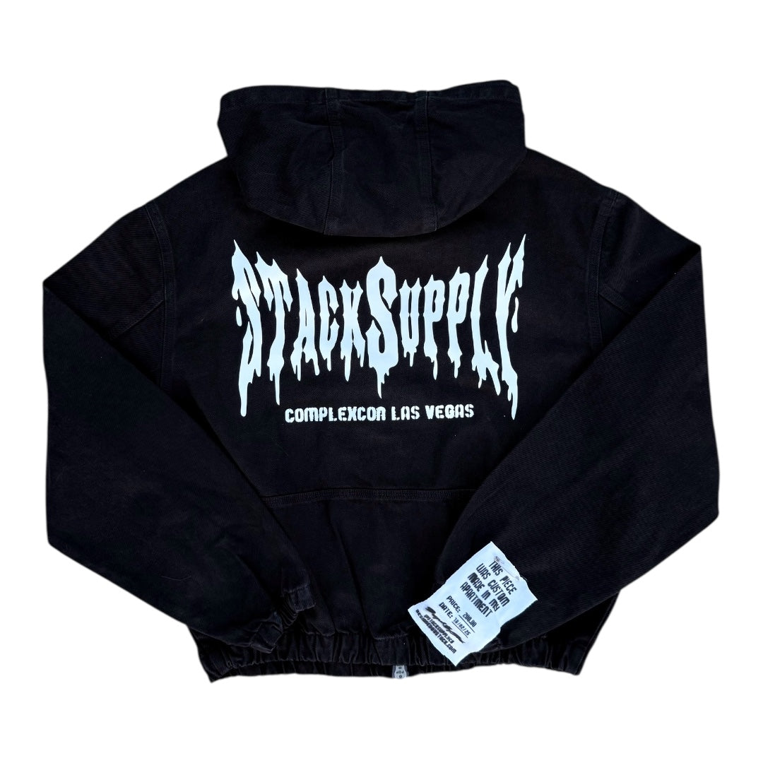 BLACK COMPLEXCON EXCLUSIVE DENIM ZIPUP