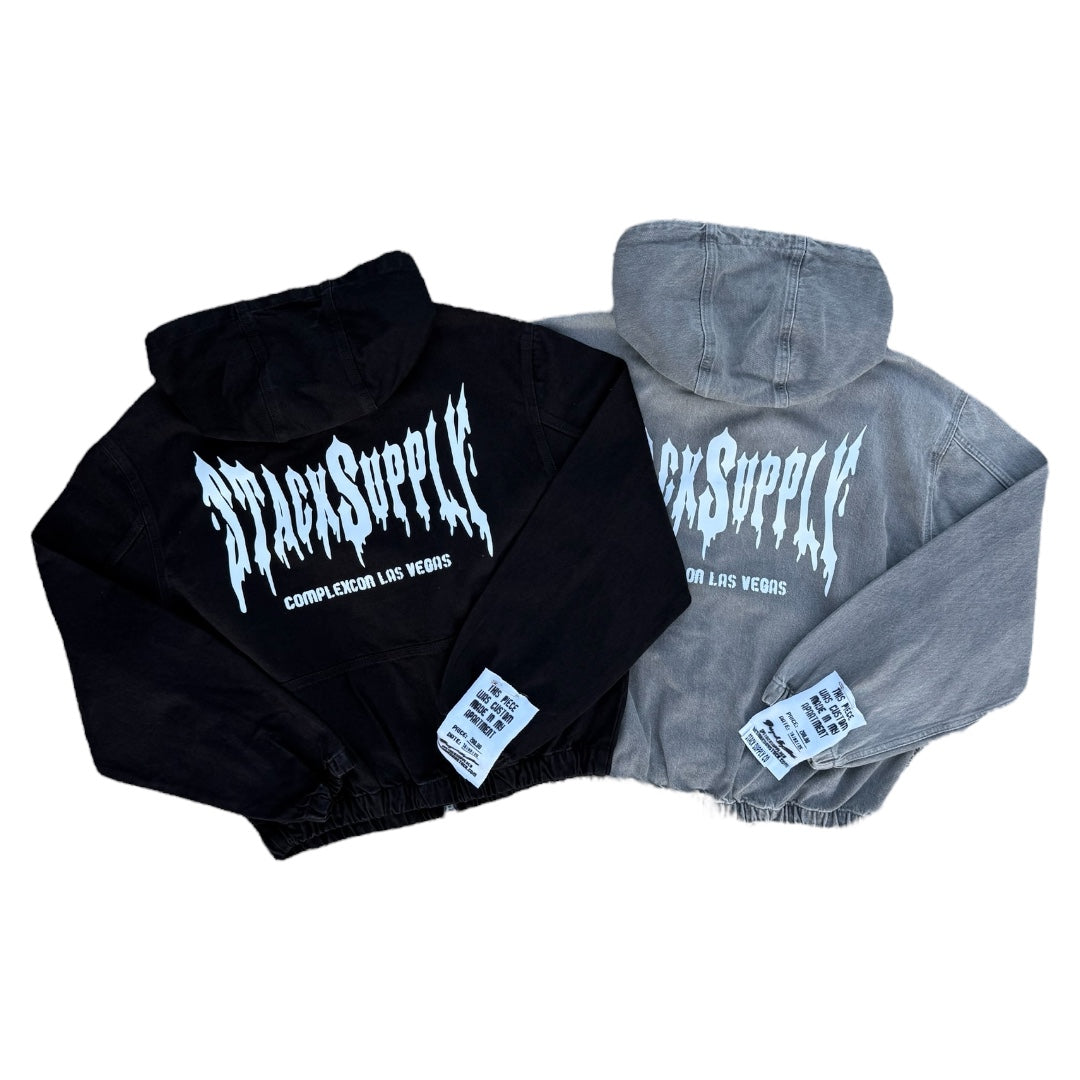 BLACK AND GREY WASH ZIPUP BUNDLE DEAL