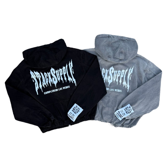 BLACK AND GREY WASH ZIPUP BUNDLE DEAL