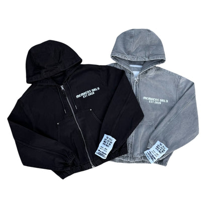 BLACK AND GREY WASH ZIPUP BUNDLE DEAL