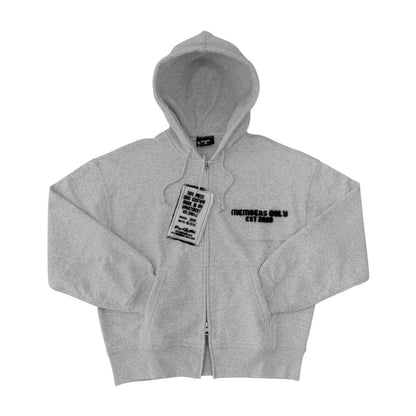 EVERYDAY GREY ZIPUP ESSENTIAL