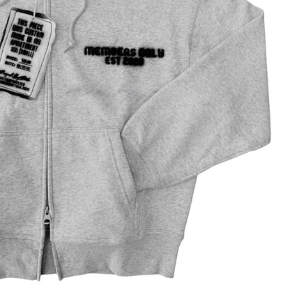 EVERYDAY GREY ZIPUP ESSENTIAL