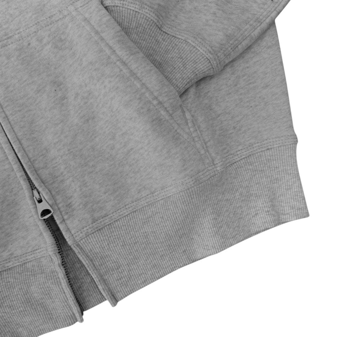 EVERYDAY GREY ZIPUP ESSENTIAL