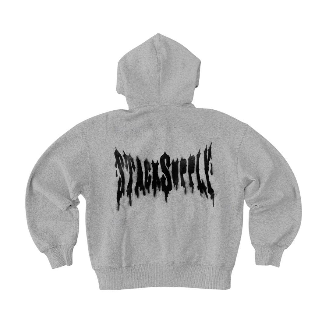 EVERYDAY GREY ZIPUP ESSENTIAL